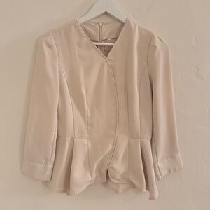 Greedilous Beige Blouse